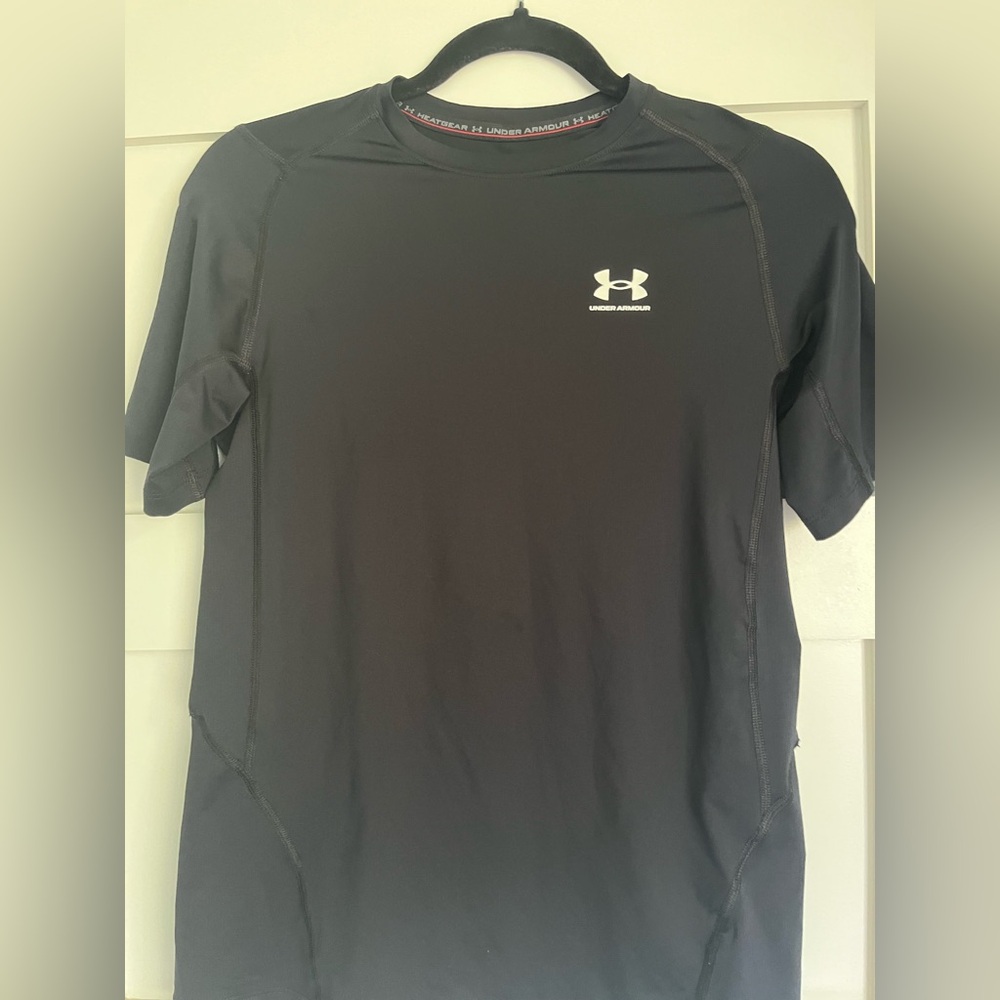 Under Armour Black HeatGear Tee